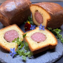 Saucisson vaudois brioché